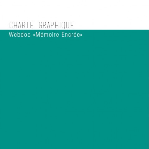 Charte graphique webdocumentaire